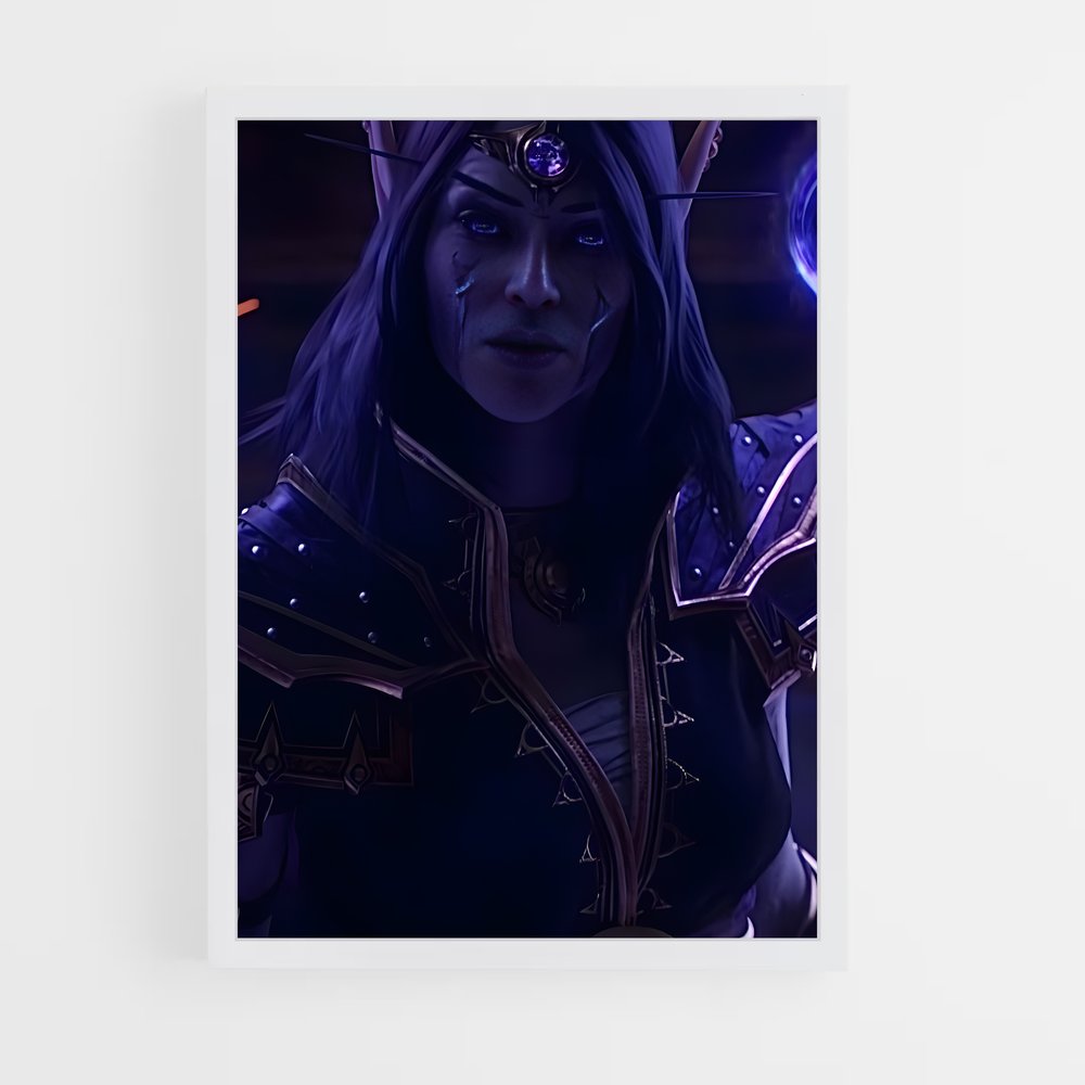 Poster L'Éclaireuse des Ombres – affiche World of Warcraft (vue 3)